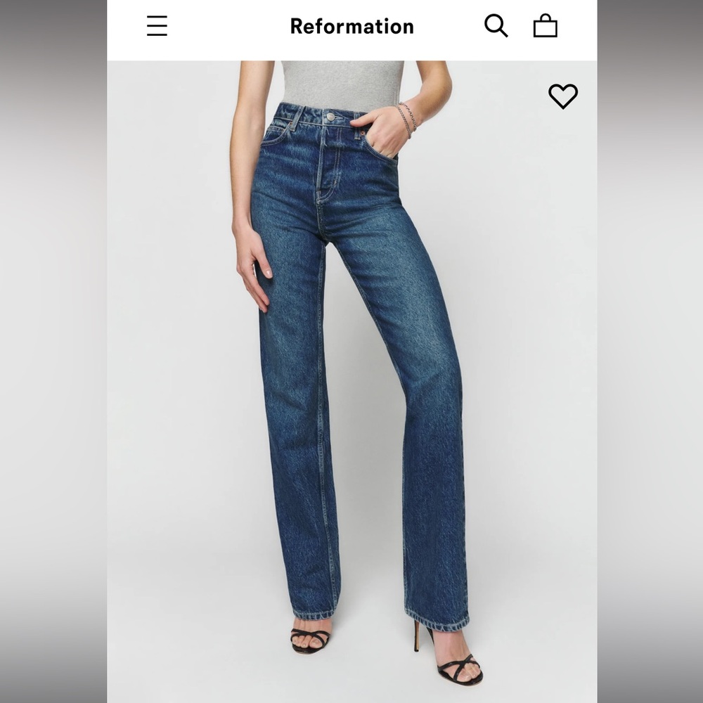 Reformation Cynthia Jeans